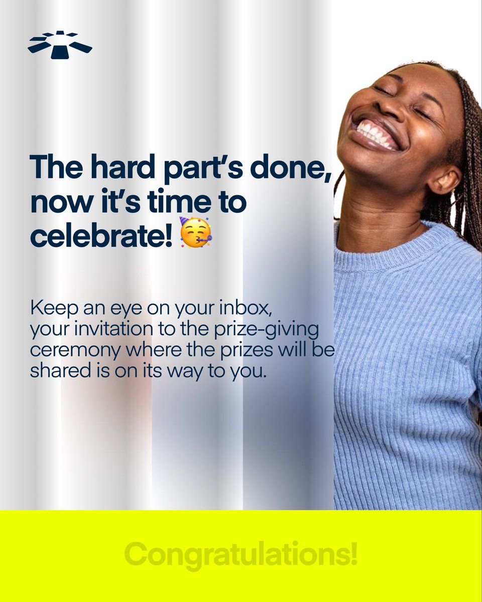 cardtonic's tweet image. …Make sure you keep an eye out for your invitation to the prize-giving ceremony, where you will receive your rewards. 

We can’t wait to celebrate you in grand style. 🥳🥂
 #Usecardtonic #UpskillwithCardtonic #Upskillwinners