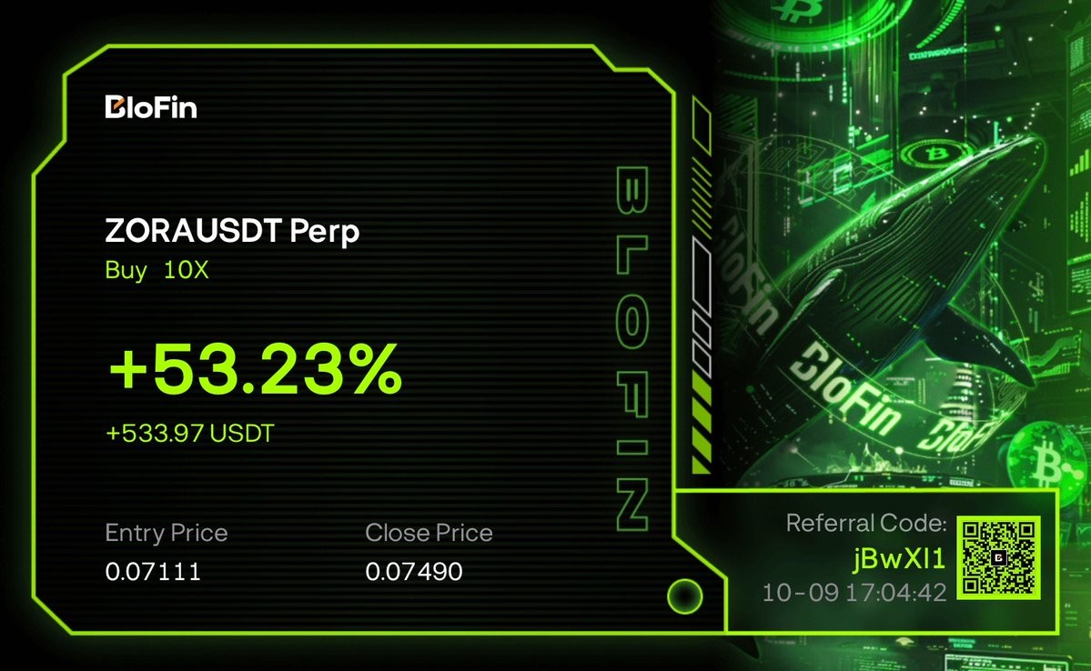 QuantThread's tweet image. If you want to make insane profit from calls just like this, as well as be able to copy trade Crypto Archie and have access to a 24/7 Discord that doesn't stop printing, join with a Bundle membership now!
whop.com/the-big-bundle…
Limited Spots left!