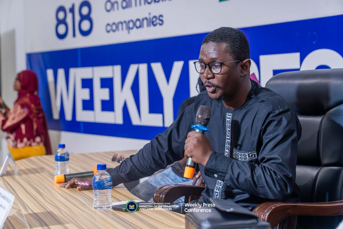 MoiceComm's tweet image. The Strategic Communication Officer at the Ministry of Information and Civic Education, Mohamed Jaward Nyallay, informed the public about the highly successful Civic Day Series held in the United States. The event brought together nine cabinet ministers, over 300 Sierra Leoneans,…