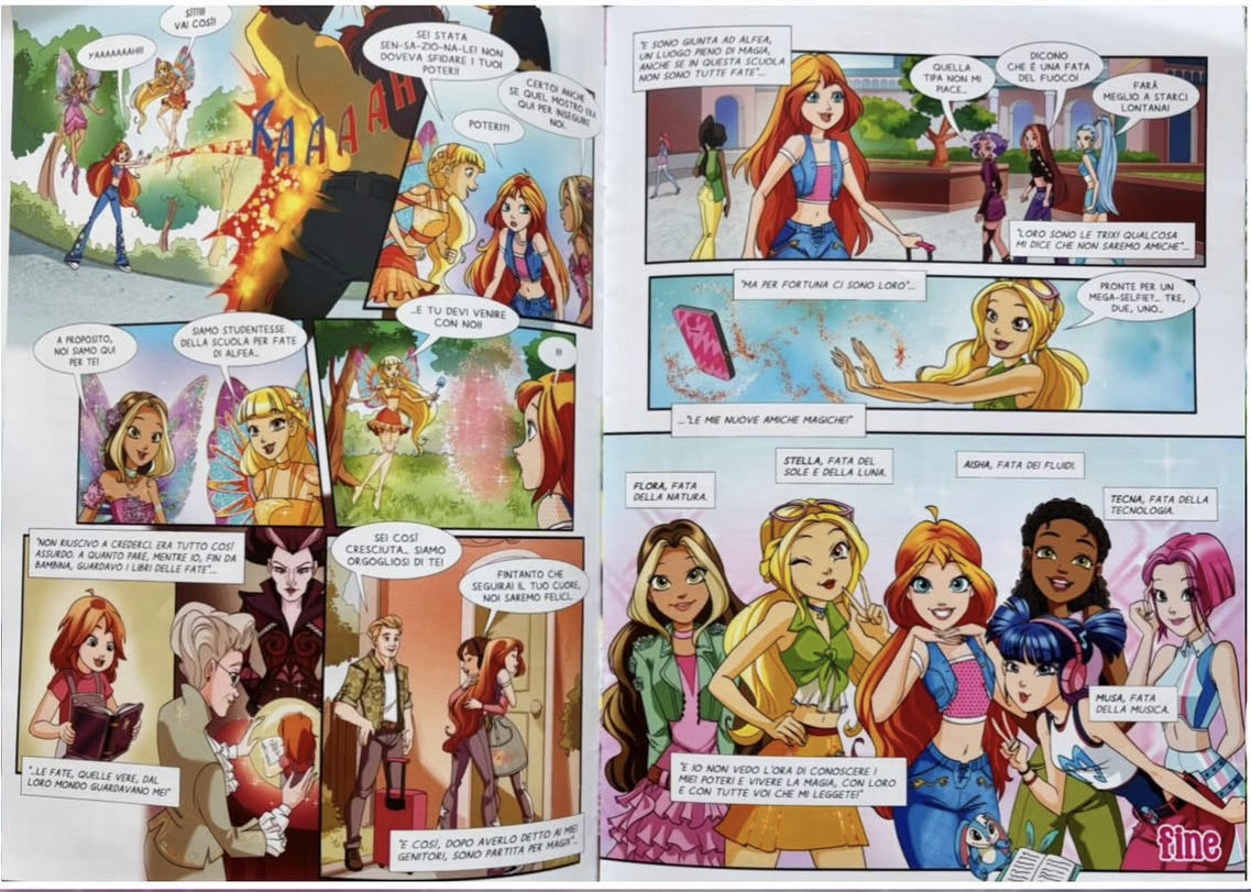 winx reboot comic having more life &amp; being visually more appealing than the choppy show. I genuinely would rather read this than watch the series again.