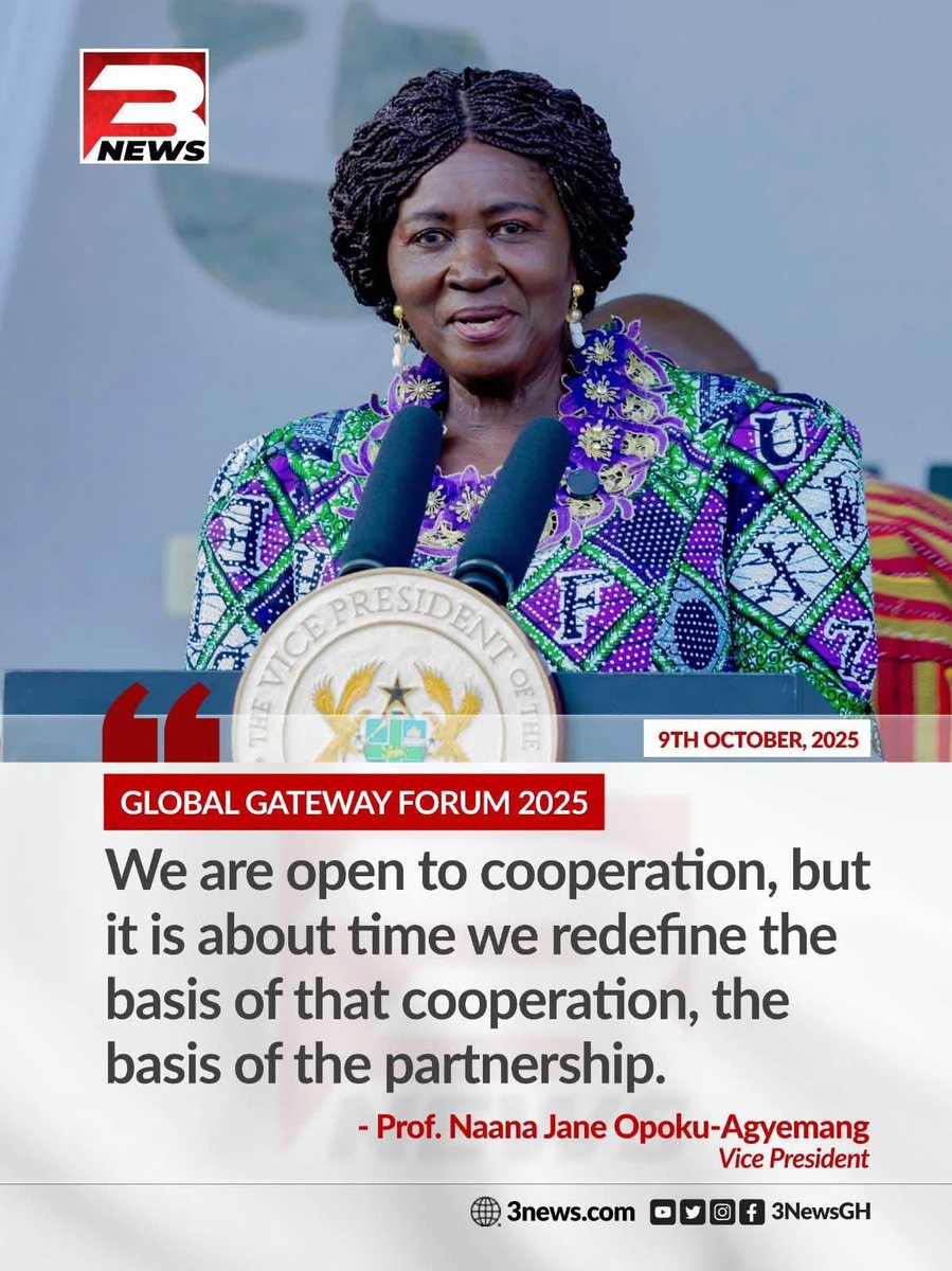 Sharif Mahmud Khalid, PhD (@sharifmkhalid) on Twitter photo Global Gateway Forum 2025: We are open to cooperation but it is time we redefine the basis of that cooperation, the basis of that leadership - Prof <a href="/NJOAgyemang/">Professor Naana Jane Opoku-Agyemang</a> Global Gateway Forum 2025: We are open to cooperation but it is time we redefine the basis of that cooperation, the basis of that leadership - Prof <a href="/NJOAgyemang/">Professor Naana Jane Opoku-Agyemang</a>