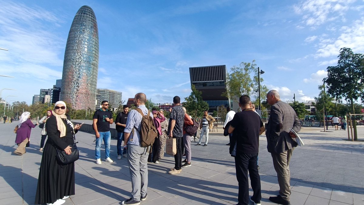 MedCities's tweet image. 🌳  4th day of the #BAMM25! Cities' technical representatives have discovered the underground of #Barcelona! They've been in one of the #rainwater tanks that serves to prevent floodings and visited the Glòries Park as an example of #urbanresilience initiatives! @bcn_ajuntament