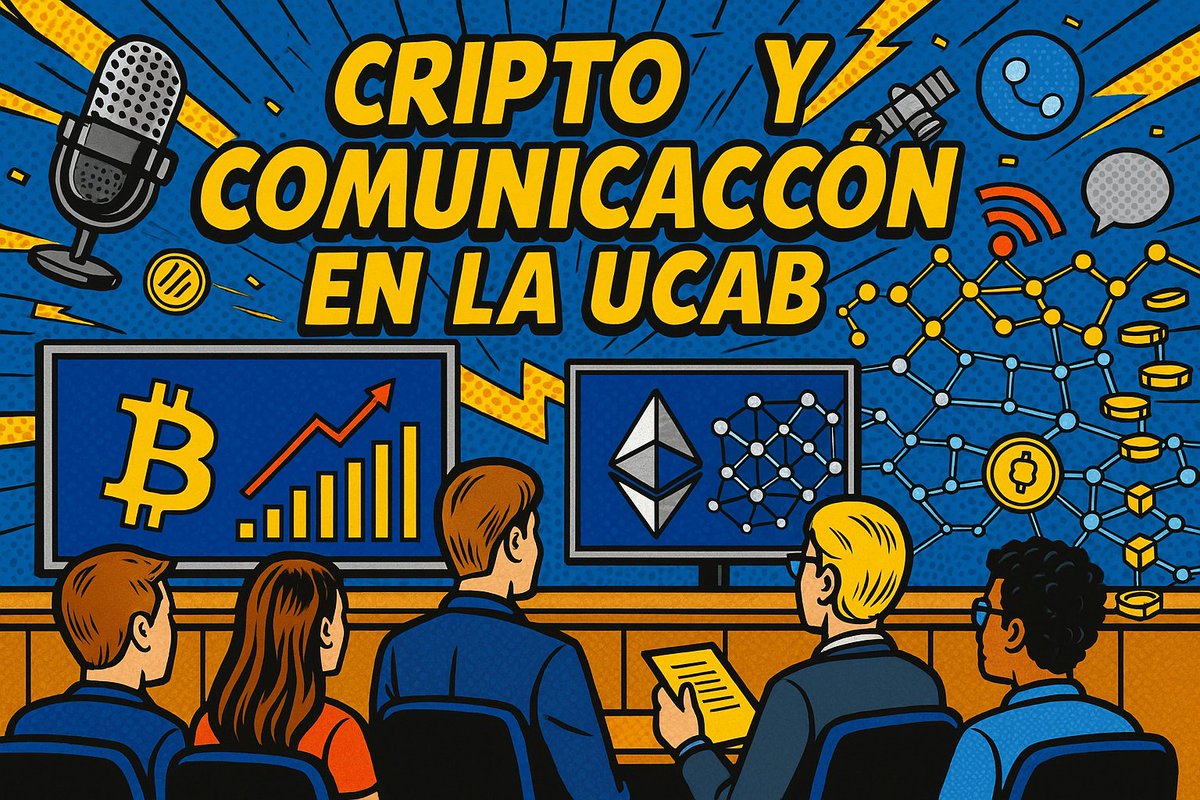 cripto_t's tweet image. Cripto y Comunicación en la #UCAB: Un espacio con herramientas para estar debidamente informado en el ecosistema cripto @academiabtcucab criptotendencias.com/criptoeventos/…
