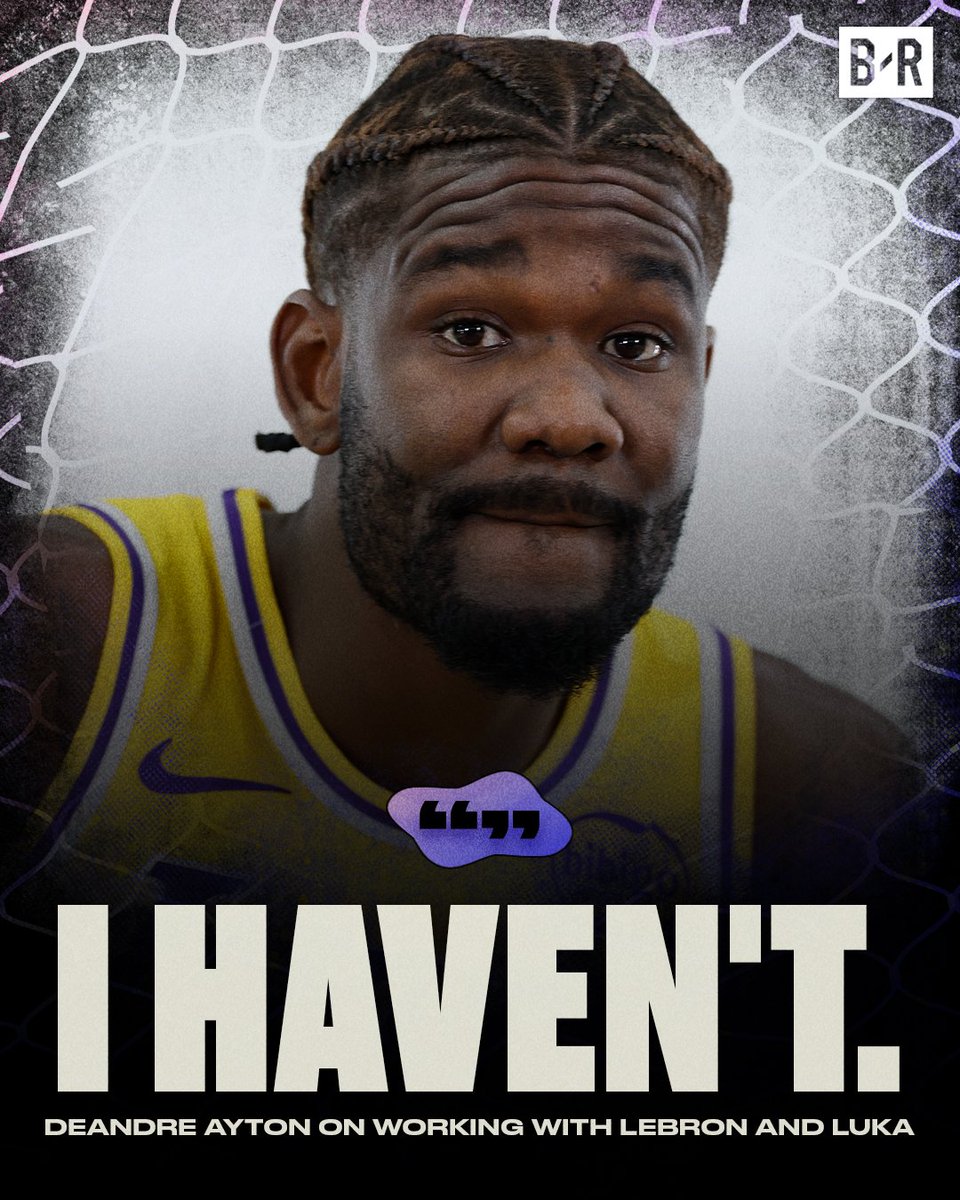 Deandre Ayton says he hasn't gotten a chance to practice with LeBron & Luka yet

Bron remains out with nerve irritation in his glute while Luka continues to rest 