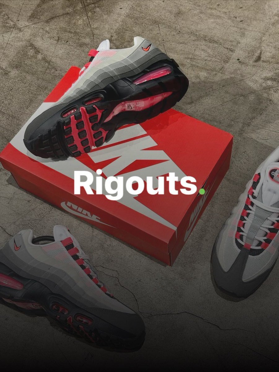 🚨RELEASE REMINDER : NIKE AIR MAX 95 “SOLAR RED” DROPPING TOMORROW MORNING AT 8AM VIA THESE RETAILERS:

OFFSPRING > buff.ly/aSHJJKX
NIKE SNKRS APP > buff.ly/jUbNktI
JD SPORTS > buff.ly/VpBHXMV
END CLOTHING (RAFFLE) >  buff.ly/OxMh9lr

✅ BE READY