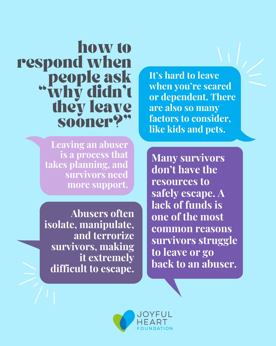 We can do better than victim-blaming. 

#dvam #dv #domesticviolence #supportsurvivors