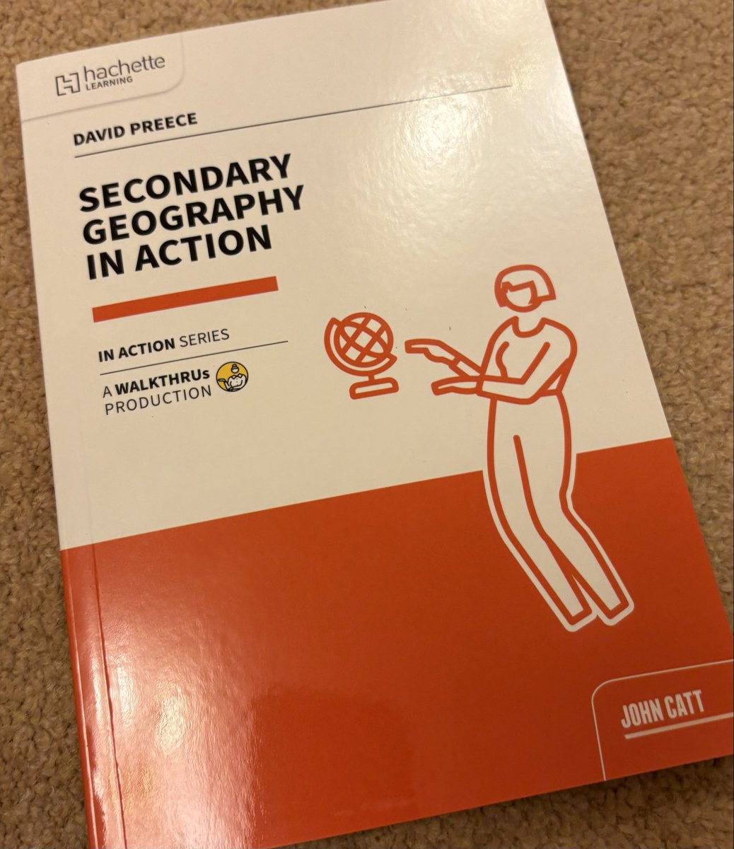 RobGeog's tweet image. It’s arrived - looking forward to this new one from @DoctorPreece #geography #geographyteacher #edchat