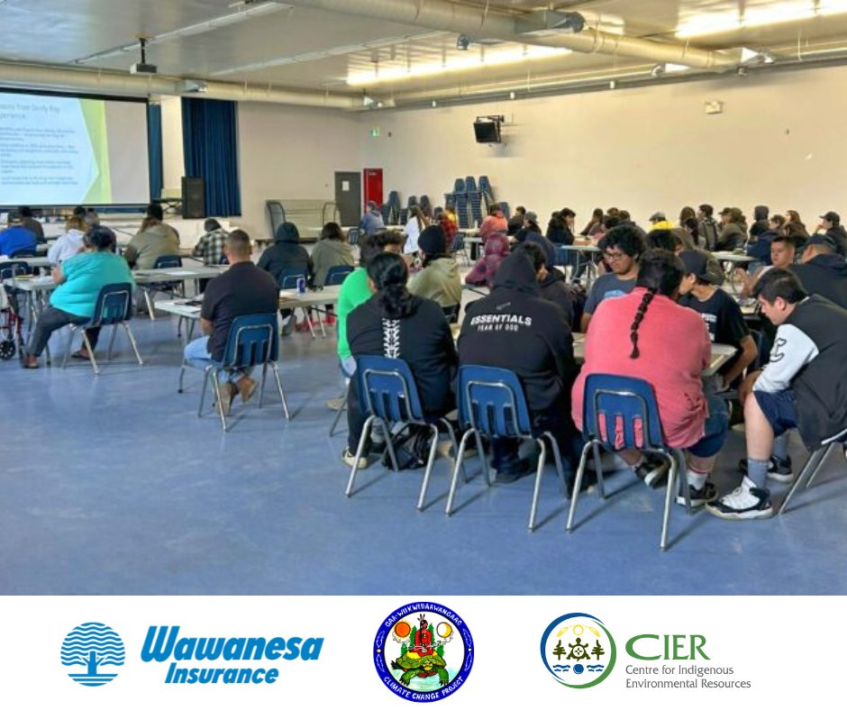 🌲🧯CIER hosted a third Emergency Planning &amp; Wildfire Resilience Workshop as part of an ongoing collaboration between CIER, <a href="/Wawanesa/">Wawanesa Insurance</a>, and #SandyBayFN to help communities across Canada strengthen resilience through Indigenous-led climate action: yourcier.org/sandy-bay-ojib…