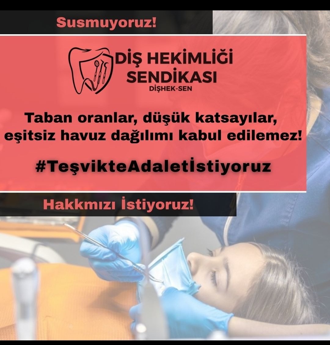#TeşvikteAdaletİstiyoruz