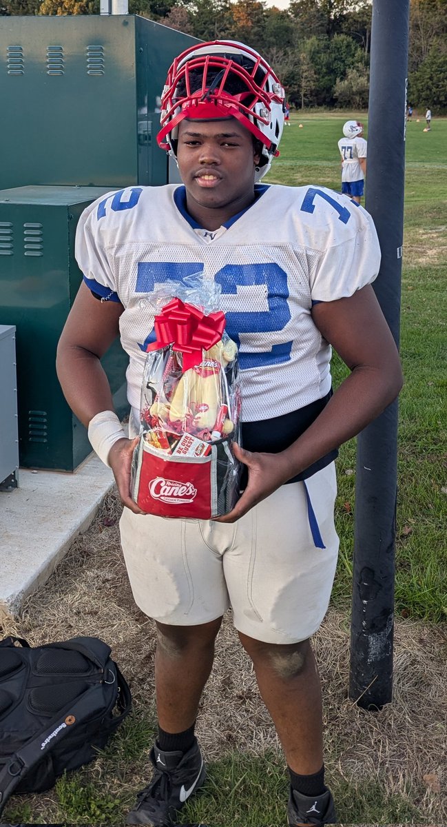 Congrats to our <a href="/raisingcanes/">Raising Cane's</a> player of the week. Oranes Thompson!