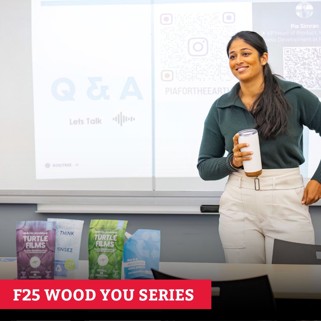 Join the Wood You Series to learn from accomplished guest speakers and gain valuable knowledge on entrepreneurial excellence to become a future leader through hands-on workshops.

More information on our website!