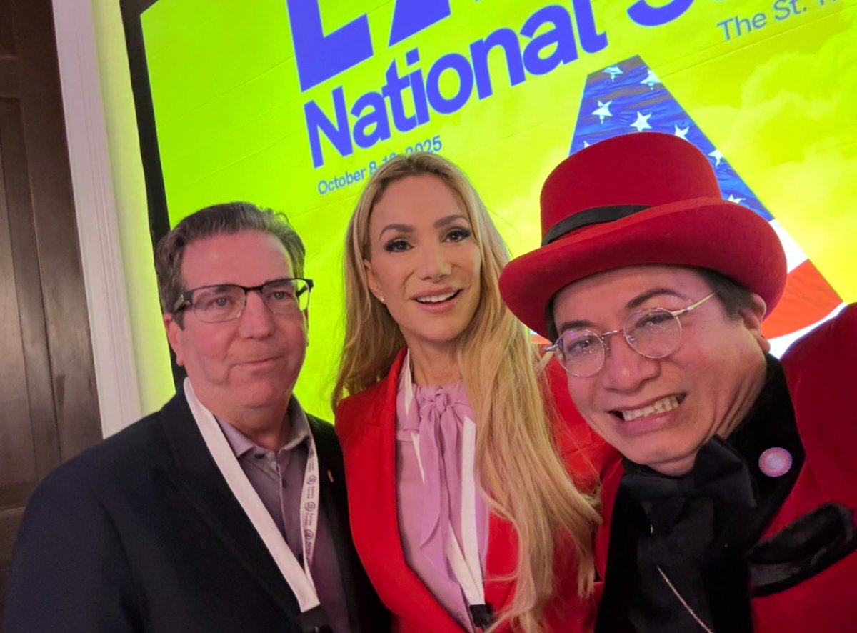 Much love &amp; gratitude to Ms. Sarah Hunt leadership &amp; the John Rainey Center for hosting the LAMP National Summit! Honored to stand with our nation’s leaders &amp; President Donald J. Trump working for America’s bright future. #LAMPNationalSummit #Leadership #MAGA #GratefulHeart ❤️🇺🇸