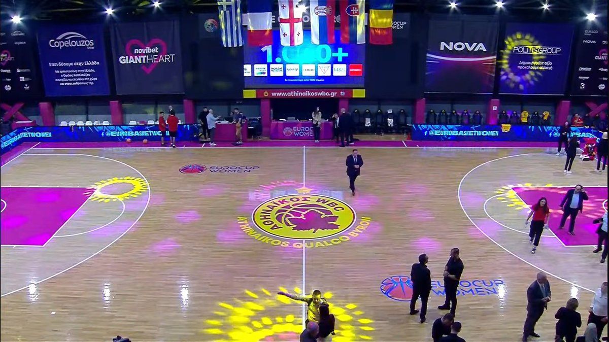 Javi Gallardo (@utbet) on Twitter photo ¿Ninguna información sobre el retraso en el inicio del partido entre Athinaikos y Charnay de <a href="/EuroCupWomen/">EuroCup Women</a>?
Estaba programado para hace 50 minutos 🤔 ¿Ninguna información sobre el retraso en el inicio del partido entre Athinaikos y Charnay de <a href="/EuroCupWomen/">EuroCup Women</a>?
Estaba programado para hace 50 minutos 🤔