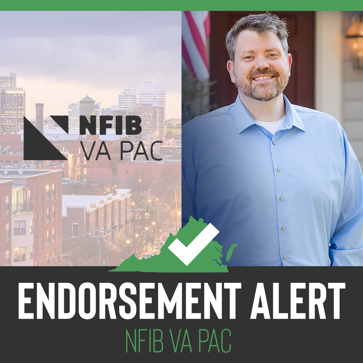 IanTLovejoy's tweet image. Honored to have the endorsement of @nfib_va. As a business owner myself, I know firsthand how hard it can be to succeed - even in the best environment. I’m committed to working every single day to make Virginia an even better place to start a business, invest in the local…