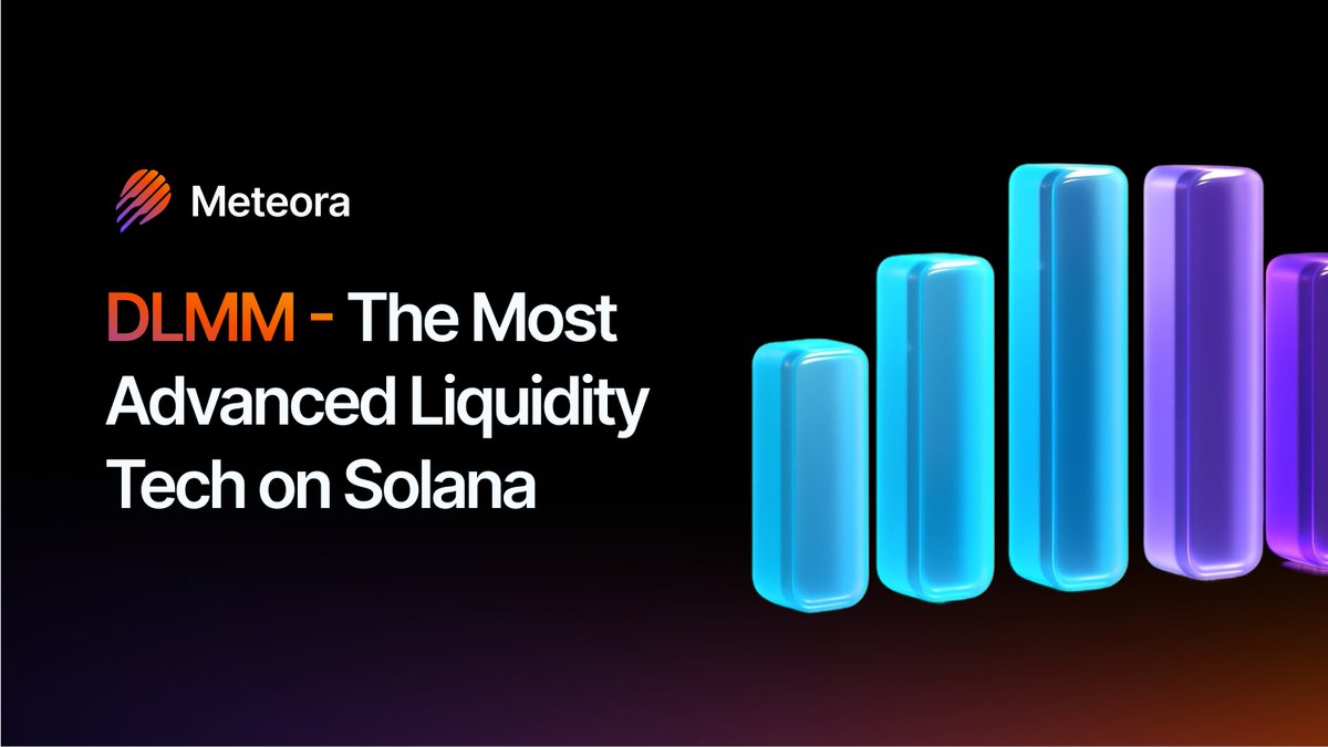 MeteoraAG's tweet image. Why are you seeing crazy LP wins all over your timeline all of a sudden?

It’s because DLMM is the best liquidity tech on Solana.

There’s a reason the LP Army is pulling in $1M+ in fees every single day.

Here&apos;s what sets us apart from the rest: