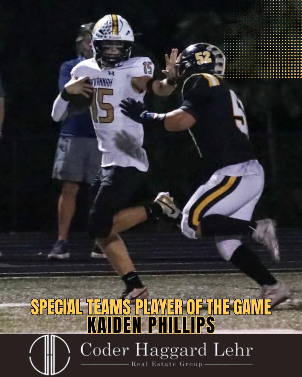 Week 6 CHL Real Estate Group Players of the Week!

#FindAWay

Offensive-<a href="/gageglauser70/">Gage Glauser</a> 
Defensive-Jack Dudeck
Special Teams-<a href="/Kaiden_P15/">Kaiden Phillips</a>