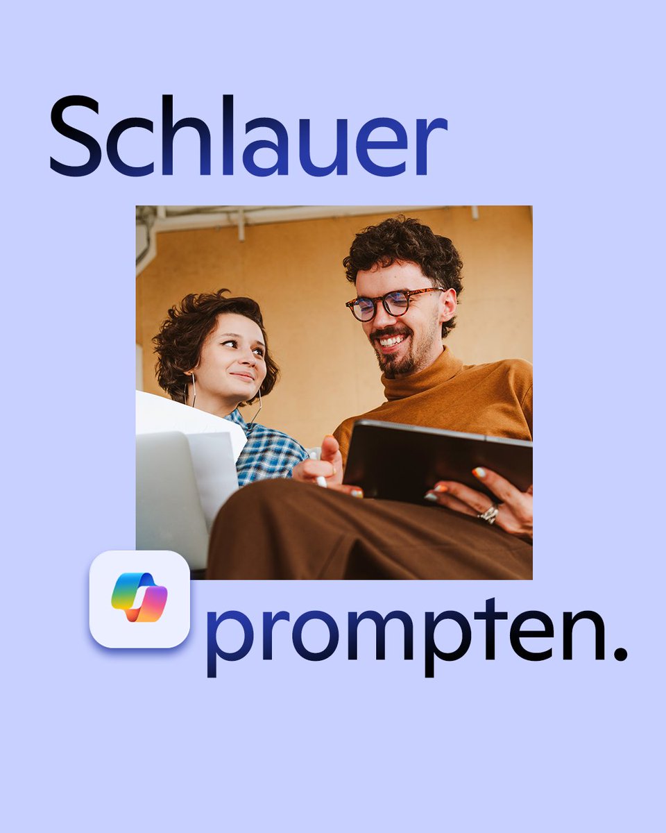 Microsoft Österreich (@microsoftat) on Twitter photo Deine Visuals haben schon Potenzial – jetzt fehlt nur der richtige Prompt. 🧑🎨
Mit #Copilot werden deine Ideen zu starken Visuals: msft.it/6010s0Dep
#PromptLikeaPro Deine Visuals haben schon Potenzial – jetzt fehlt nur der richtige Prompt. 🧑🎨
Mit #Copilot werden deine Ideen zu starken Visuals: msft.it/6010s0Dep
#PromptLikeaPro