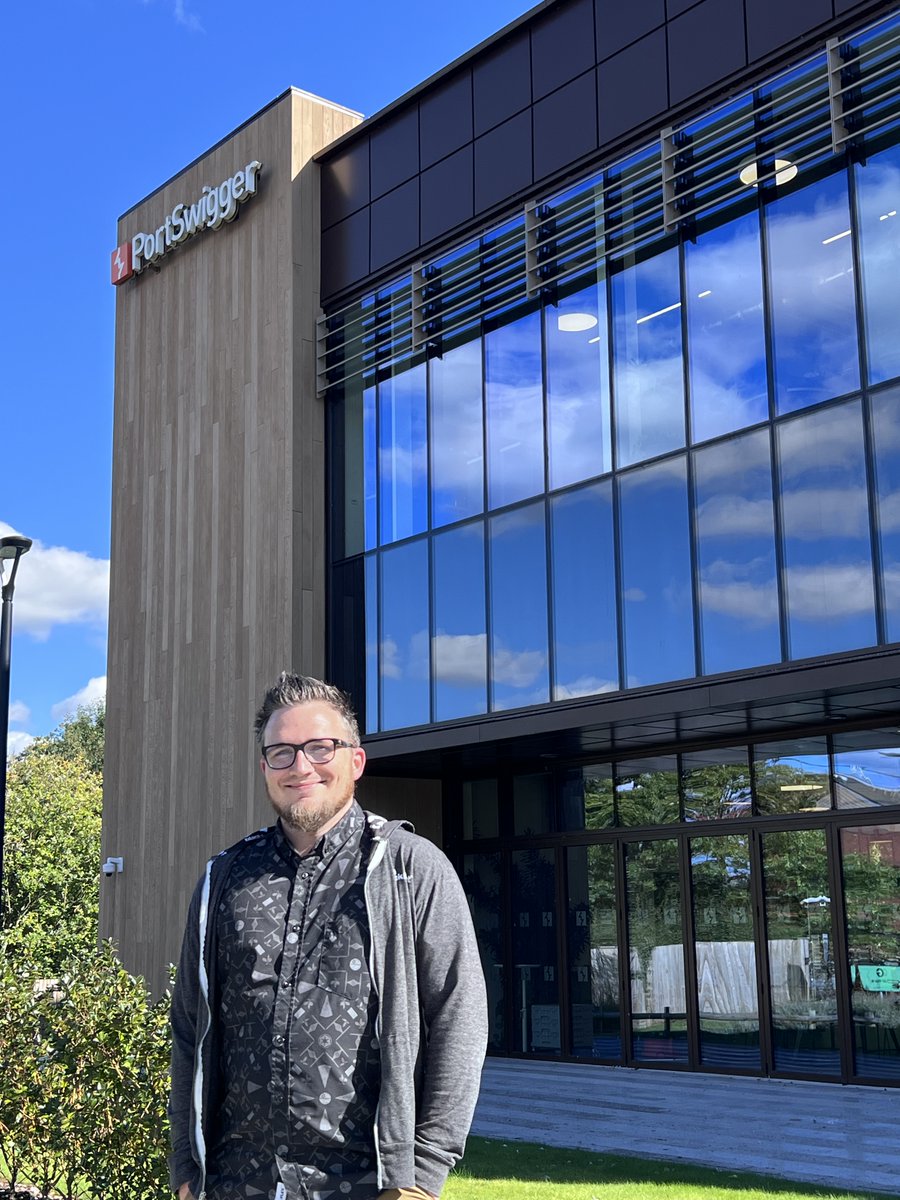 On a recent trip to England, I had the chance to visit <a href="/PortSwigger/">PortSwigger</a> HQ in Knutsford, home of the brilliant minds behind Burp Suite.

Touring their offices and chatting with the team was a real highlight. I even got to see some of what they’re developing next and share feedback on