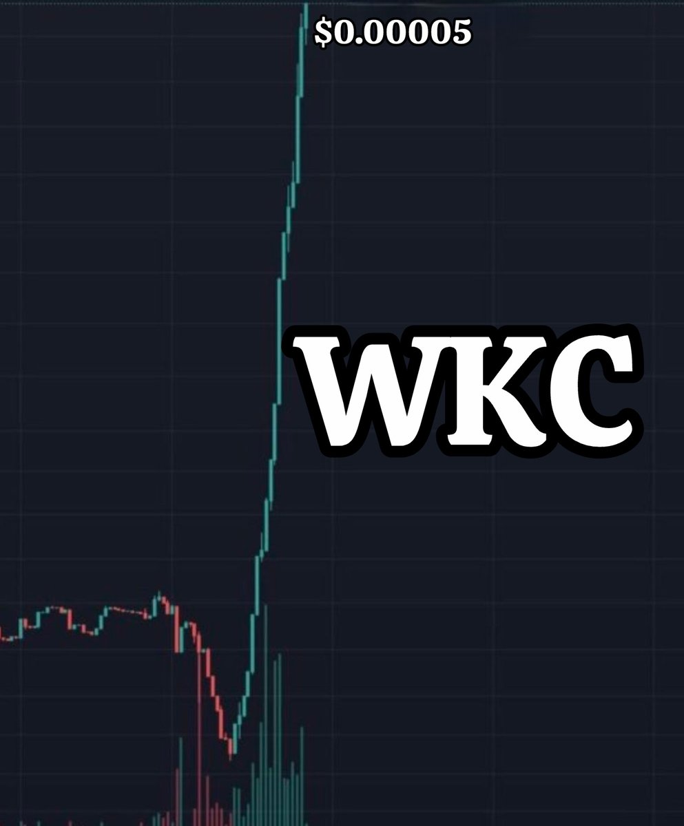 Jasmine70970's tweet image. $WKC 
$0.00005