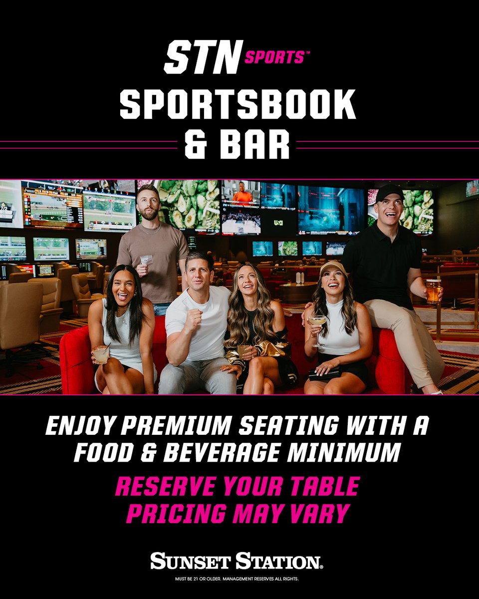 Game days hit different at the STN Sportsbook! 🏈 Lock in your spot now for the ultimate viewing experience: bit.ly/3K2kiJ0