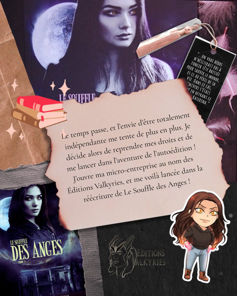 LucilleRybacki's tweet image. Mon p&apos;tit parcours d&apos;autrice  📙 Ouais, ça fait un moment que je traîne mes écrits dans le monde de l&apos;édition... #book #author