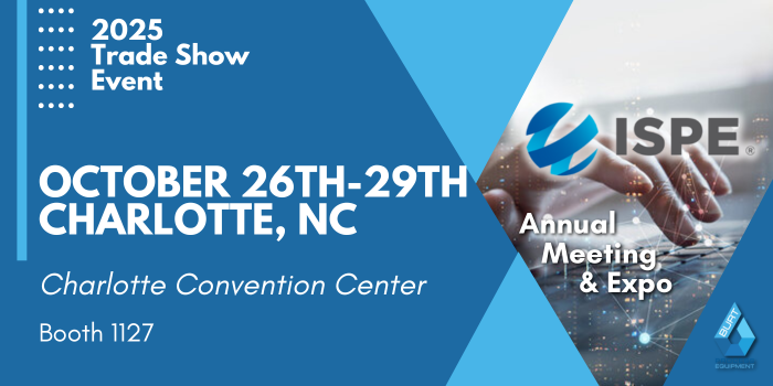 burtprocess's tweet image. Join us at @ISPEorg Annual Meeting &amp;amp; Expo, Oct 26–29 in Charlotte, NC! Explore Pharma 4.0, AI, &amp;amp; automation in pharma manufacturing. Don’t miss out—visit us at Booth 1127!

Register Now: burtprocess.com/Events/Tradesh…

#ISPE2025 #Pharma40 #PharmaInnovation #PharmaceuticalManufacturing