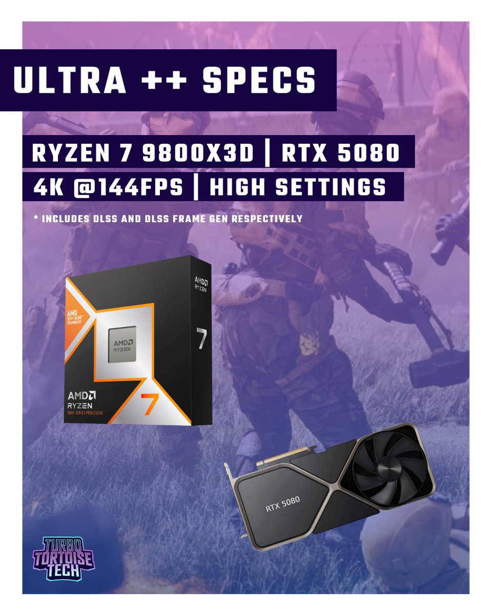 turbotortstech's tweet image. Make sure your battle station is ready for the BF6 launch!💪

#turbotortoisetech#battlefield6 #BF6 #gamingtech #gaming #ryzen #intel #nvidia