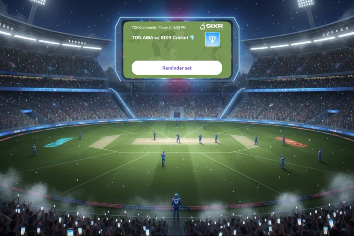 Celesweb3's tweet image. Cricket’s Web3 moment has finally arrived and @SIXR_cricket is leading the charge. 

Built on TON, SIXR transforms cricket from a spectator sport into an interactive, player-driven ecosystem. Every six, every highlight, every legendary play becomes a digital asset you can truly…