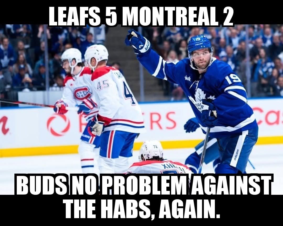 LeafsCupFever's tweet image. Just finished watching the Leafs game from last night. Leafs beat the toilet bowls 5-2!

Leafs are 1-0 for the season.

They play Detroit on Saturday!

What did you like about the season opener?

Who stood out the most to you?

Who played like crap?