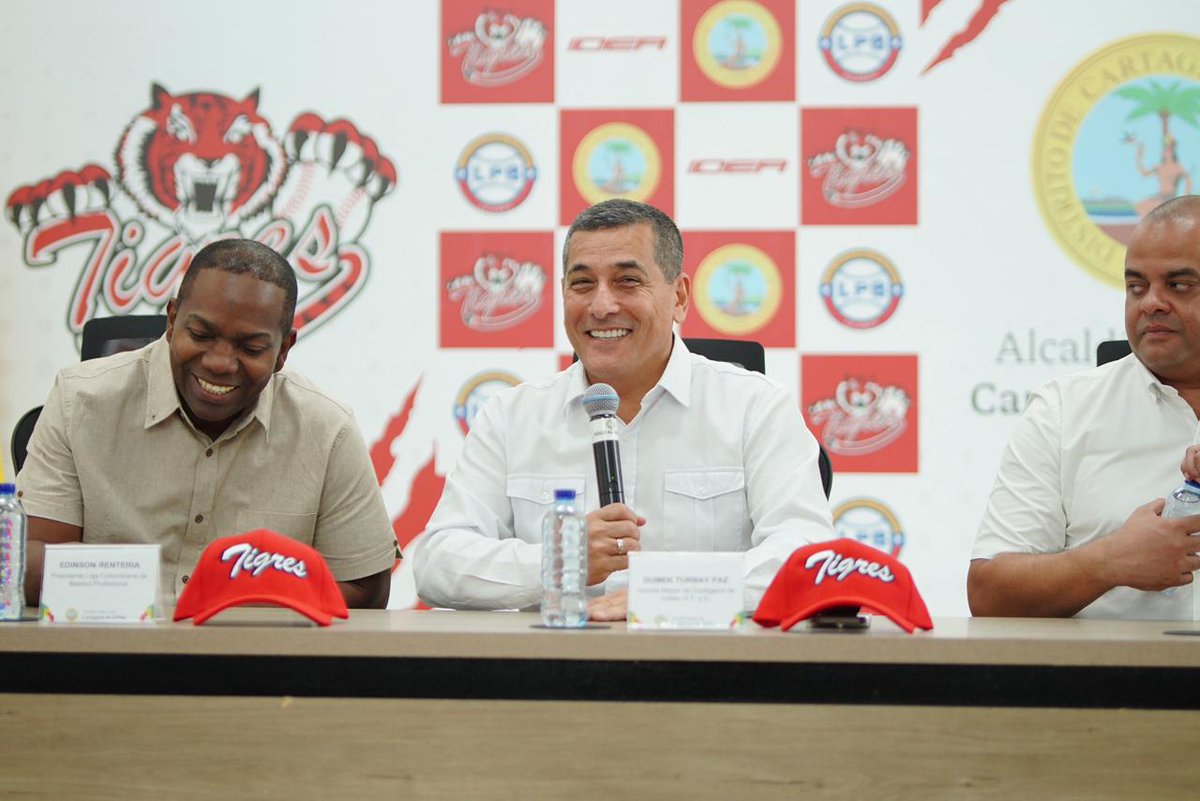 Es una REALIDAD: ¡𝗛𝗮𝗯𝗿á 𝗯é𝗶𝘀𝗯𝗼𝗹 ⚾️ 𝗽𝗿𝗼𝗳𝗲𝘀𝗶𝗼𝗻𝗮𝗹 𝗲𝗻 𝗖𝗮𝗿𝘁𝗮𝗴𝗲𝗻𝗮 🐯!

Firmamos por 3 años la participación de Tigres de Cartagena, en La Liga Profesional de Béisbol colombiano <a href="/LPB_COL/">Liga Profesional de Béisbol Colombiano</a>. 

La novena cartagenera será comandada por el experimentado Náder