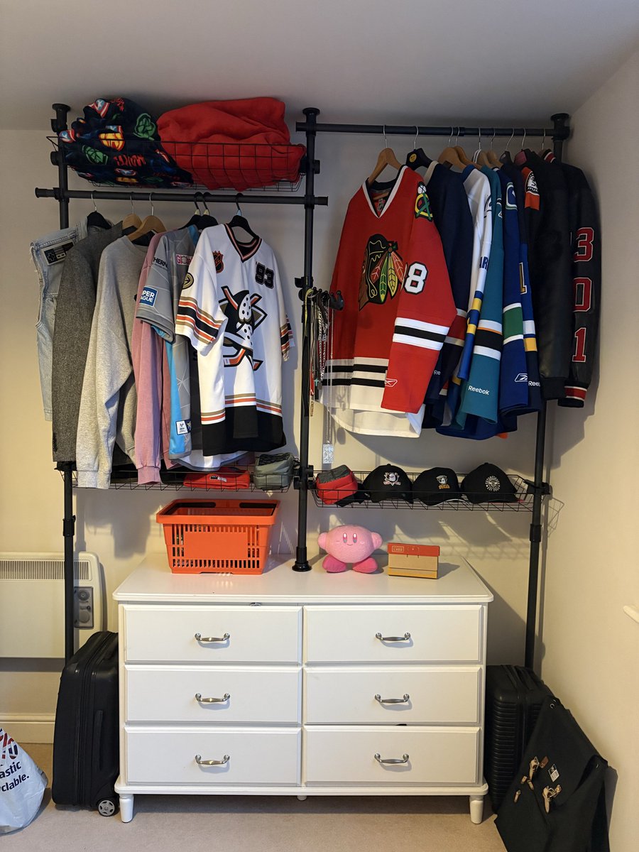 CommanderNash1's tweet image. Having somewhere to put my clothes has put a smile on my face ☺️