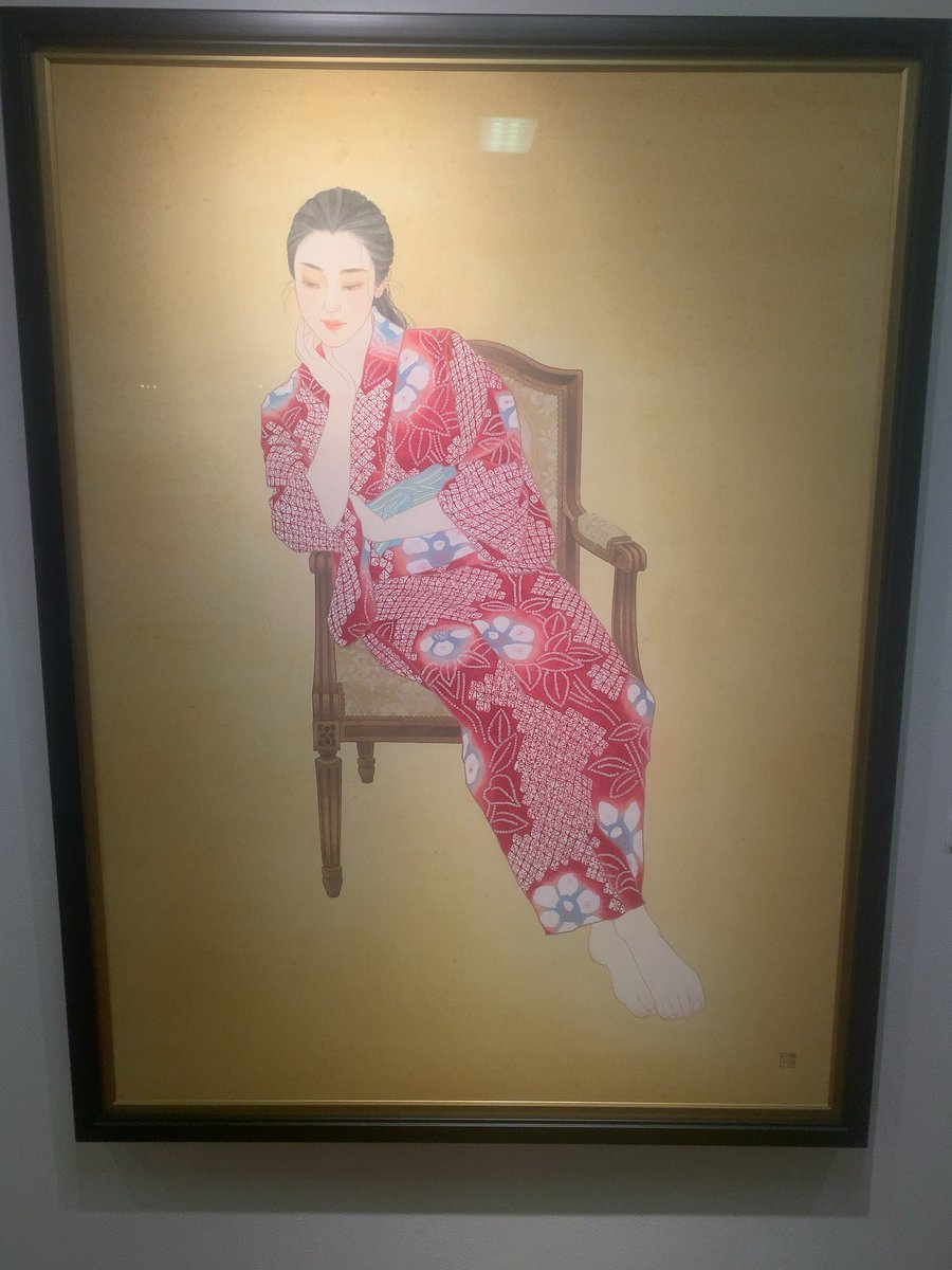 中西麻莉子個展『The Garden』
新生堂

恋破れ…子供に虐められ…踊らされる…何とも言えない表情…今までに無い中西さんの作品が凄い刺さる…これは良い
子供の舞が可愛すぎて自然と笑顔になる
おもちゃの作品は珍しく、今回は挑戦が多い個展👍
最後の作品のモデルは日本刺繍の妹さん✨
<a href="/mari5_3suzu/">中西麻莉子</a>