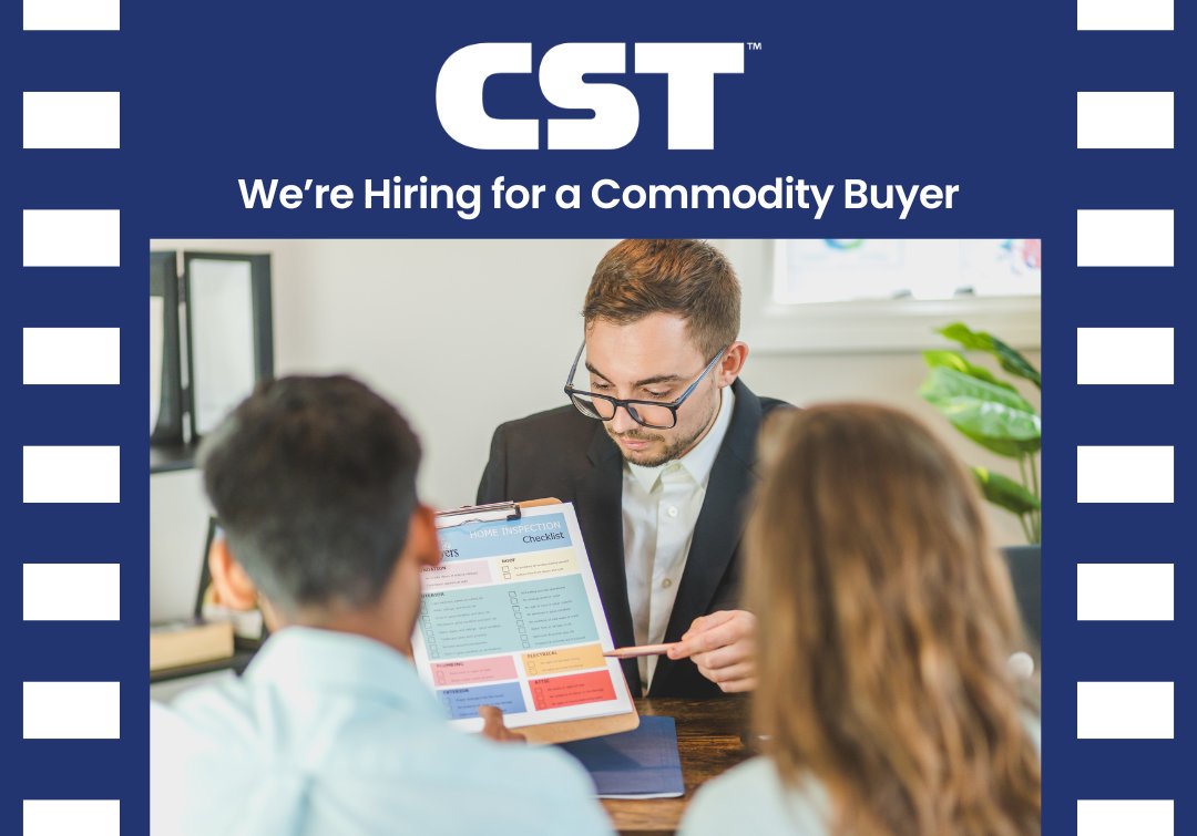 We're Hiring!

CST Industries is looking for a Commodity Buyer, they will be located in our Dekalb, Illinois facility. Apply at the link below to join our talented team of professionals.

hubs.la/Q03MYdff0

#Commodity #Buyer #Hiring #CSTIndustries #Illinois #Dekalb