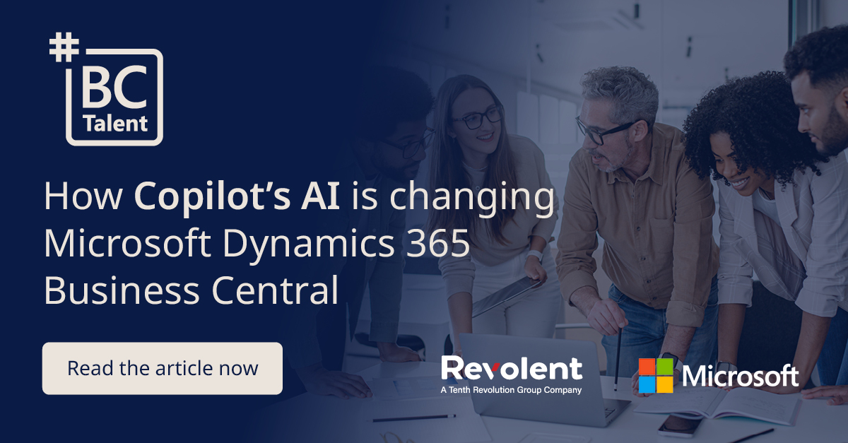 revolentgroup's tweet image. Learn how Copilot&apos;s AI is changing Business Central and how #BCTalent helps fill partners&apos; skills gaps: eu1.hubs.ly/H0nJw5P0

We&apos;ll be at Directions EMEA! 🎉

Meet with us to find out how we&apos;re launching the next generation of #MSDyn365BC specialists: eu1.hubs.ly/H0nJwgX0