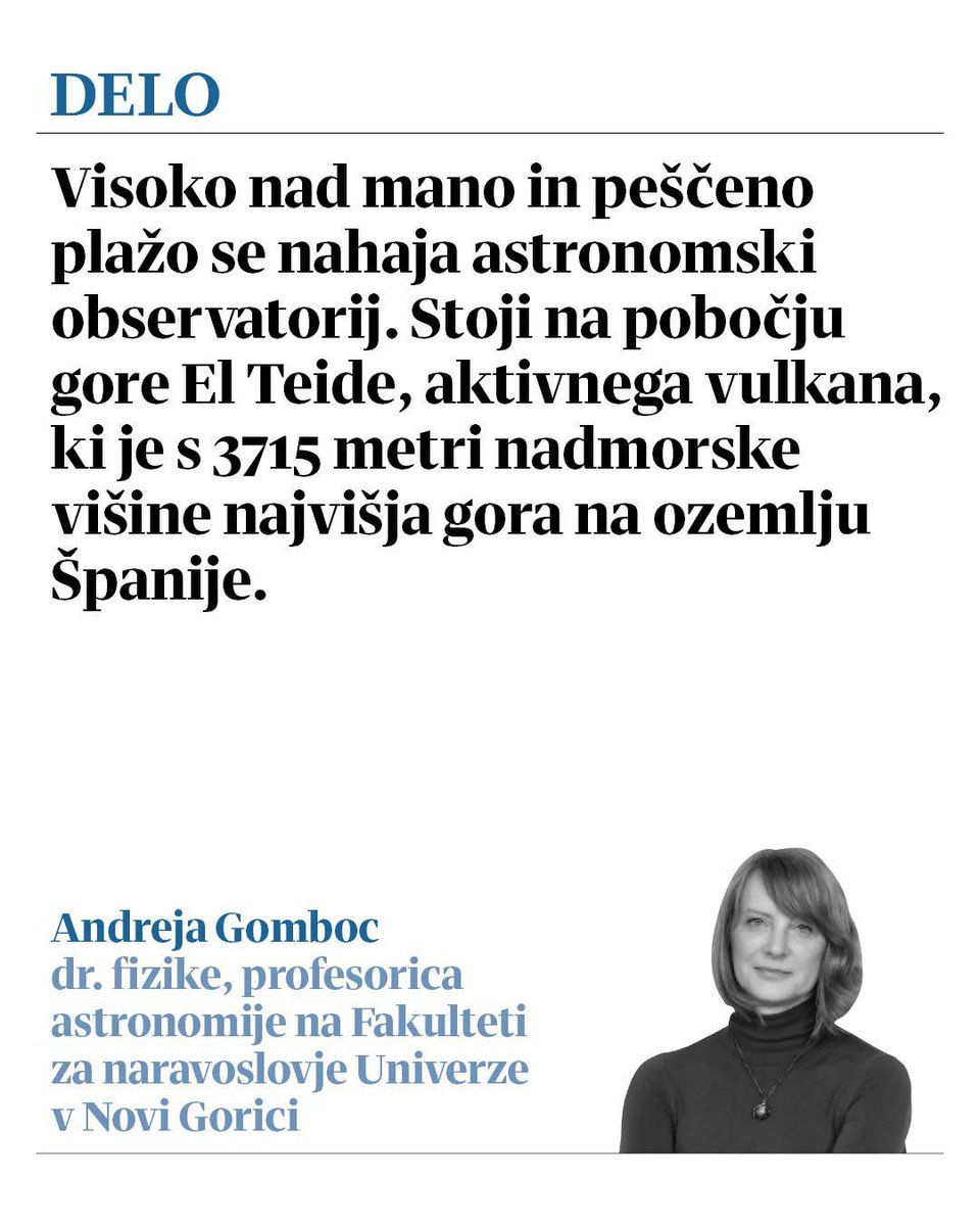 Sedim na temnem vulkanskem pesku na plaži. Petek pozno popoldne je in teden znanstvenih predavanj na mednarodni astronomski konferenci na kanarskem otoku Tenerife je končan. #mnenja #komentar #kolumna