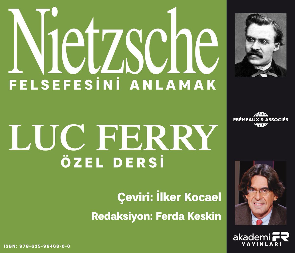 Luc Ferry'nin Nietzsche anlatımı iğneyle kuyu kazmayı içeren yoğun bir çalışma sonucunda nihayet yarın akşam yayınlanıyor.

Luc Ferry, 3 saat 50 dakika boyunca Nietzsche'nin felsefesini A'dan Z'ye hem anlaşılır şekilde hem de derinliğini koruyarak anlatıyor.

Bu çevirinin benim