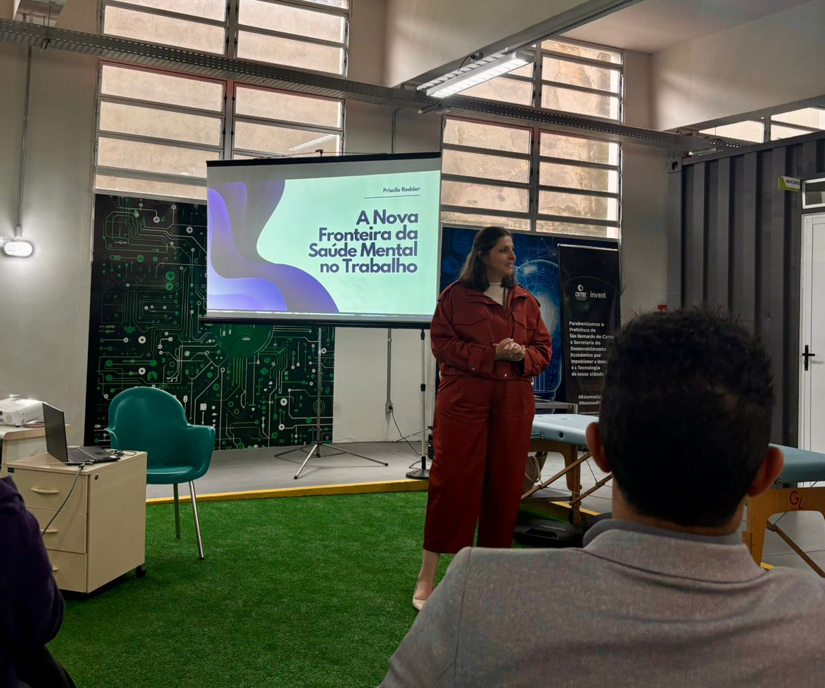 mzf4_group's tweet image. #MZF4 took part in an important initiative promoted by Innovation and Technology Center of São Bernardo do Campo), reinforcing our partnership with this institution. We attended the lecture delivered by #psychologist Priscila Redder, specialist in #neuroscience and mental health.