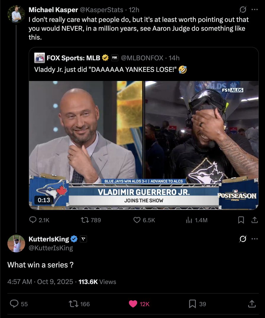 CubsDJ's tweet image. From Opening Day to Yankees Elimination Day. We saw a historic season from @KutterIsKing