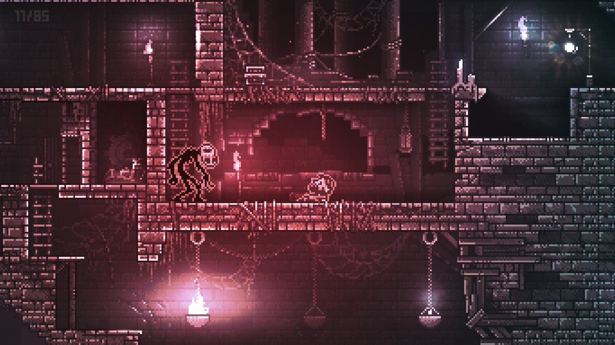 Gamrok's tweet image. I played Inmost 🪦 🌹
It's a short and beautiful game with a very polished atmosphere and an intriguing story 🧸
I highly recommend it if you like puzzle platformers!
#Inmost #HiddenLayerGames #PuzzlePlatformer #IndieGame #PixelArt @HLGteam