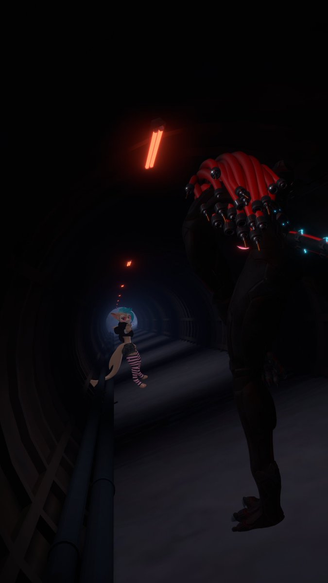 It seems <a href="/SushiTheSharky/">🔞Sushi The Witch🎃 🔜MFF</a>  wanted to explore these tunnels. But they may have awakened something instead~