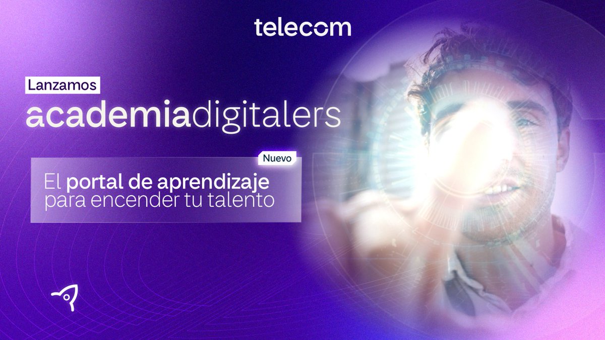 🤯 Esto te va a interesar: Telecom relanza Academia Digitalers, su portal de aprendizaje digital con cursos del mundo digital para potenciar tu futuro con las habilidades que hoy más se necesitan.

👩‍🎓 Fórmate en Academia Digitalers: academiadigitalers.telecom.com.ar