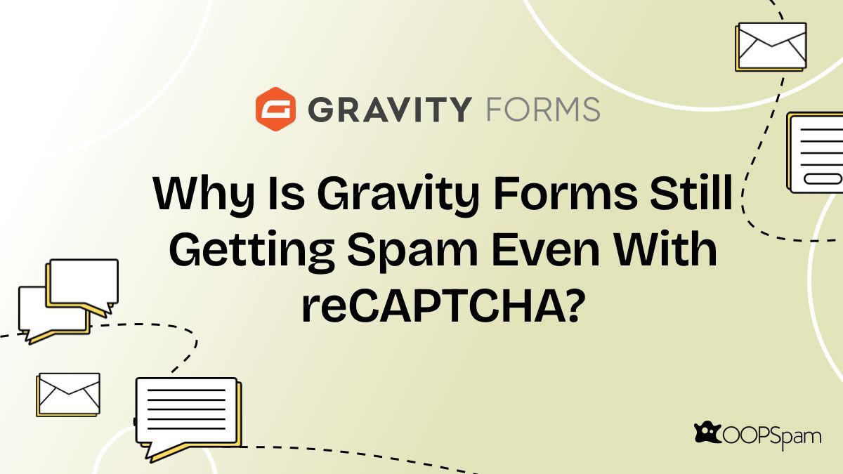 oopspamapi's tweet image. reCAPTCHA doesn’t block every spam form. Gravity Forms can still be exploited by bots and humans alike.
Learn how OOPSpam closes this gap with advanced, privacy-first filtering.
👉 Read the full blog: oopspam.com/blog/why-is-gr…