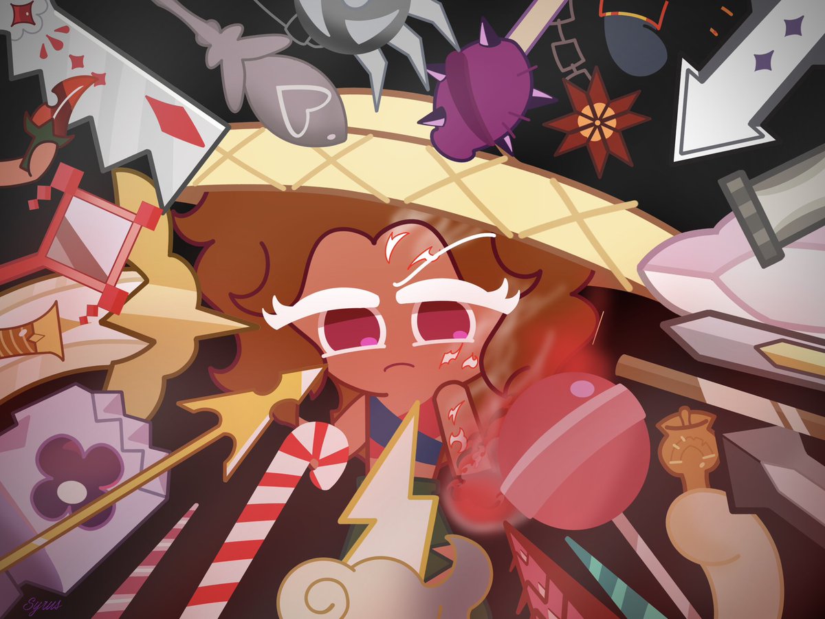 “Tell them. Tell them all. Whoever comes..whoever it is…I’ll kill them.” - 🍷

A seven billion gem bounty on her head 

#cookierun #mamajuanacookie