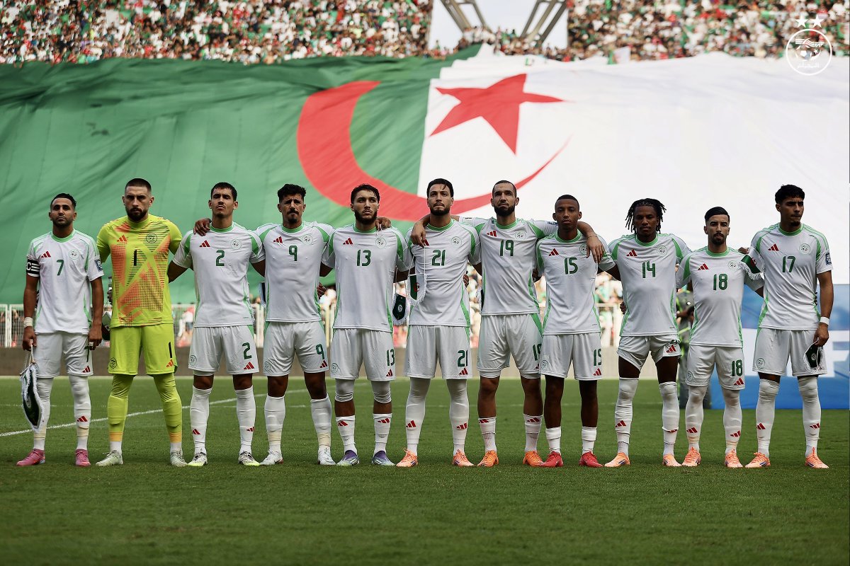 🟥#آخر_خبر | المنتخب الجزائري <a href="/LesVerts/">Équipe d'Algérie de football</a> 🇩🇿 يتأهل إلى كأس العالم 2026 بعد الفوز على الصومال 3 - 0

⬅️ التأهل هو الـ5⃣ في تاريخ الخضر لنهائيات كأس العالم