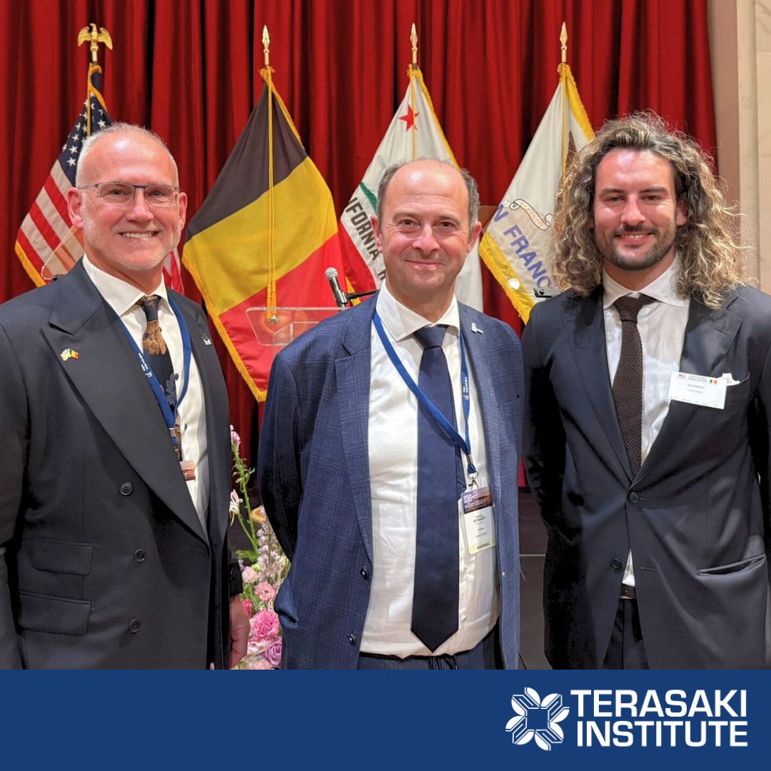 🇧🇪 This week the Royal Belgian Economic Mission is coming to the Terasaki Institute!  🇺🇸 

Earlier this week, on the opening ceremony in San Francisco City Hall, Dr. Arne Peirsman, postdoctoral researcher at the Institute, met with plastic surgeon Prof. Phillip Blondeel and
