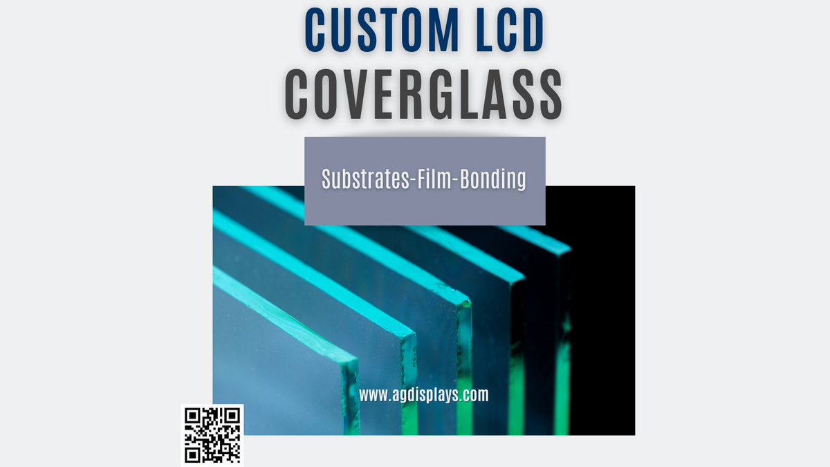 AGDisplays's tweet image. 👁️‍🗨️ 💡 Our Custom Coverglass solutions are specialized with high-precision substrates, advanced film bonding, and superior optical quality.

Scan the QR code or visit agdisplays.com to learn more.  🖥️

#CustomCoverglass #LCDTechnology #DisplaySolutions