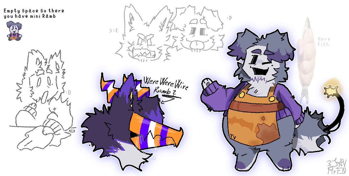 Alright I wanted to post this after some other arts but I’m too lazy to draw anything so…
#Ramb #DELTARUNE 👍