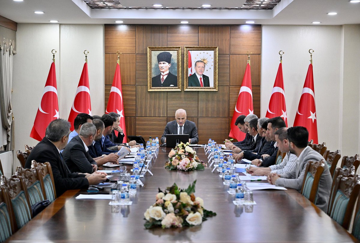 İl Valimiz Murat ZORLUOĞLU başkanlığında, Diyarbakır Valiliği'nde Müteşebbis Heyet toplantımız gerçekleştirildi.