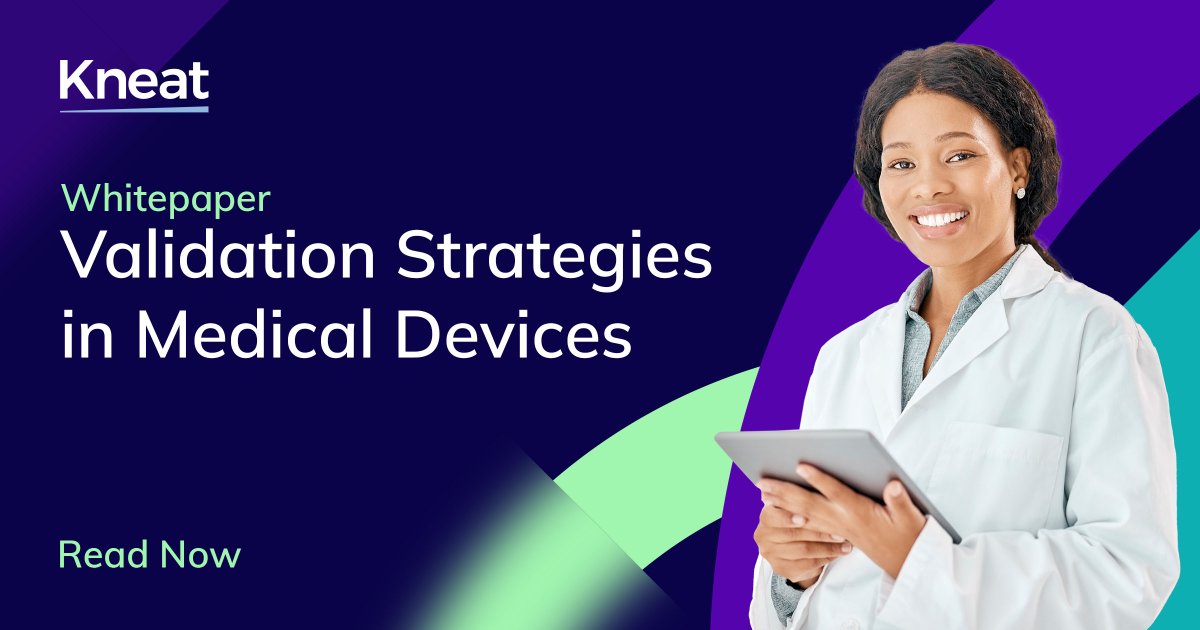 KneatSoftware's tweet image. 👀 Did you know 69% of #MedDevice teams saw #validation workloads increase in 2025?  

Get the full story in our new #whitepaper, Validation Strategies in Medical Devices.  

📘hubs.li/Q03MZF-n0