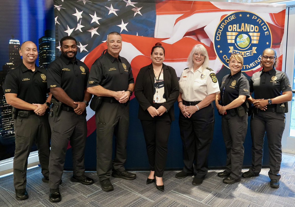 OrlandoPolice's tweet image. This afternoon, the Orlando Police Department welcomed local faith leaders to the Chief’s Clergy Luncheon to discuss shared goals, community concerns, and collaborative strategies to promote safety and unity across Orlando’s neighborhoods.
Events like these are a great…